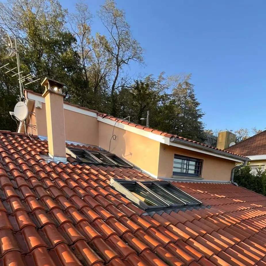 Création d'une verrière Velux à Saint-Genis-Laval (2)