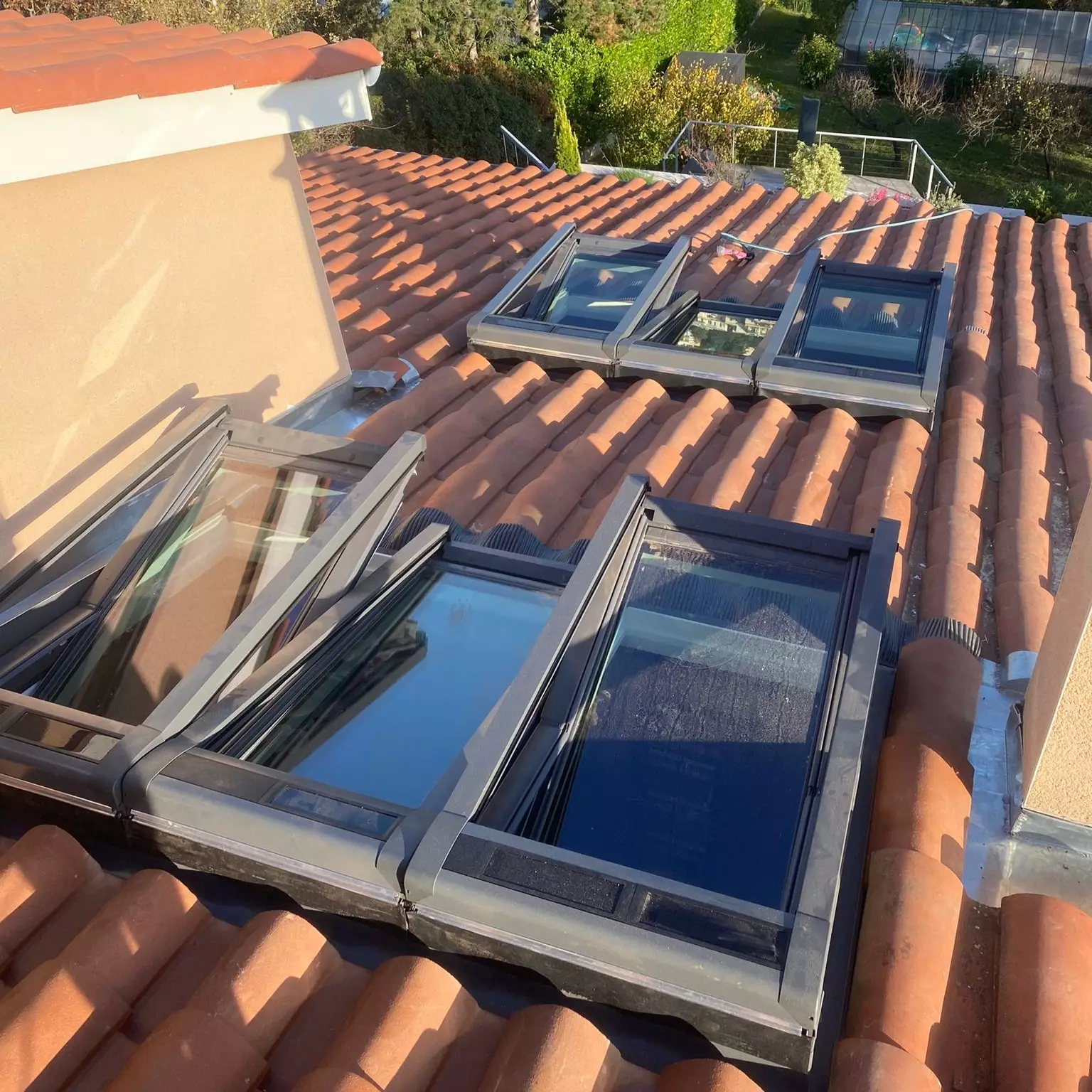 Création d'une verrière Velux à Saint-Genis-Laval (3)