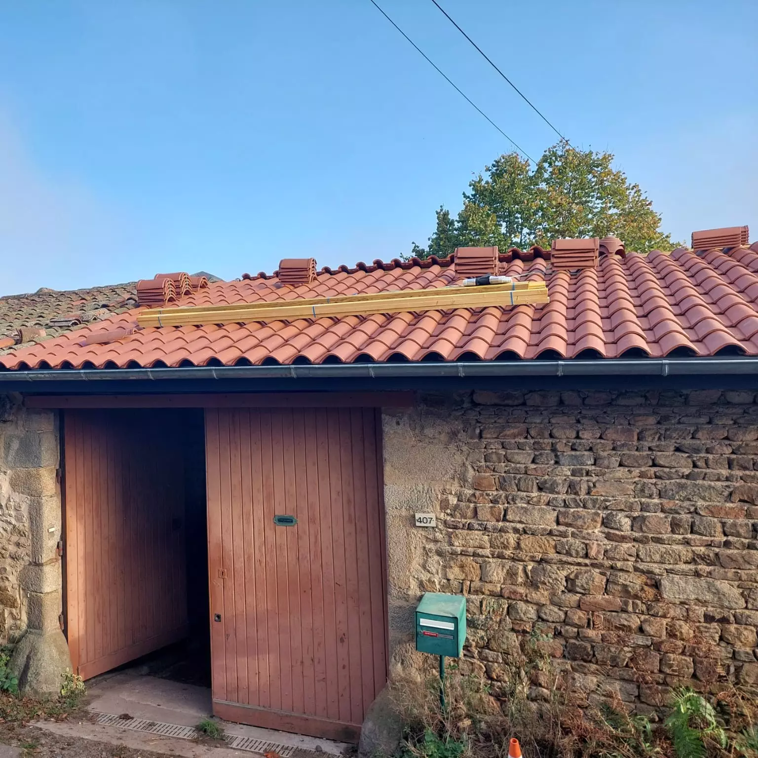 Rénovation d'un corps de ferme à Vaugneray (2)