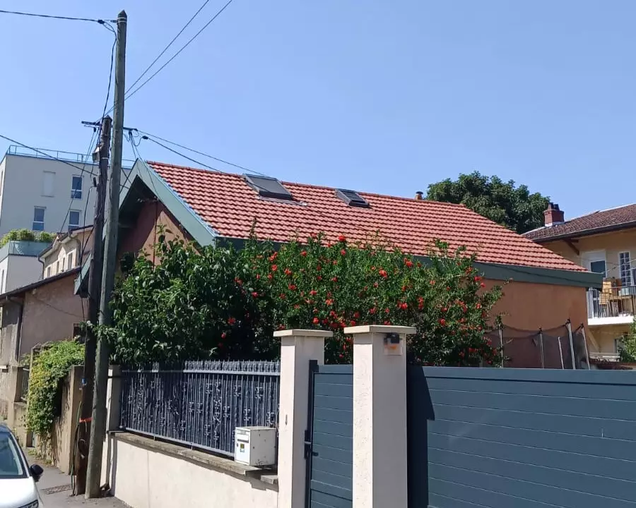 Sarking et Velux à Villeurbanne (1)