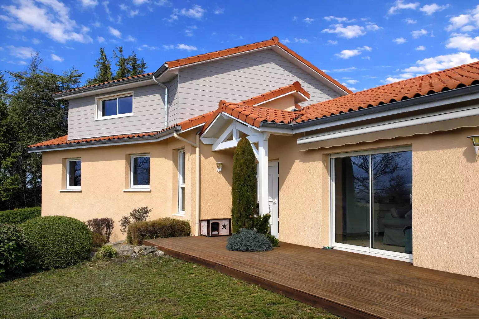 Création d'un étage supplémentaire sur une maison dans le sud de la Loire (1)