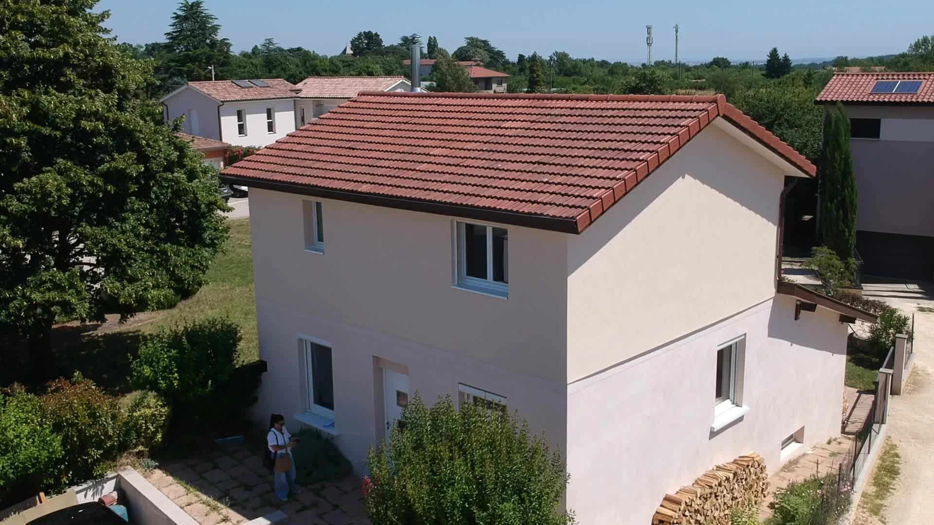 Transformation d'une maison grâce à la surélévation à Vourles